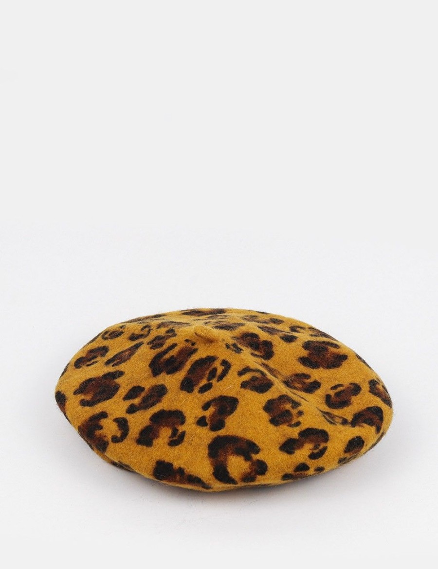 Femmes Strass Berets | Beret Tigre