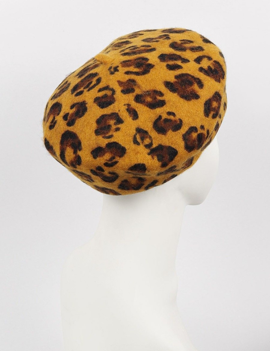 Femmes Strass Berets | Beret Tigre