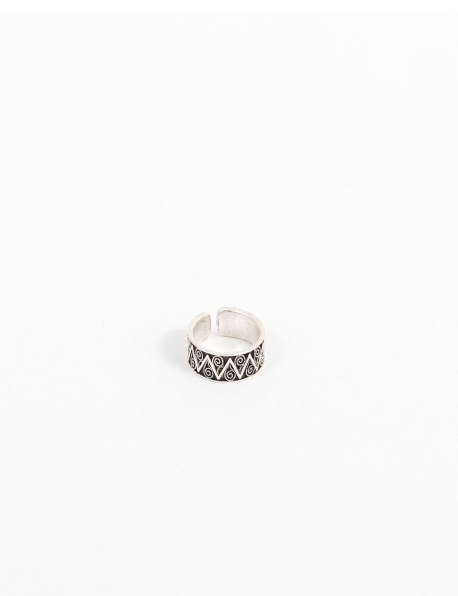 Hommes Strass | Bague Ajustable A Boheme Vintage