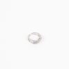 Femmes Strass Bijoux En Plaque Or | Bague Croisee Ouverte