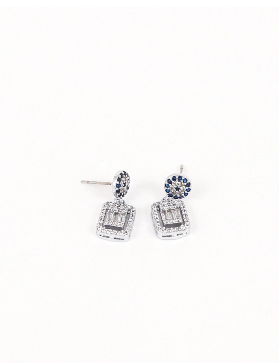 Femmes Strass Bijoux En Plaque Or | Boucles D'Oreilles A Strass