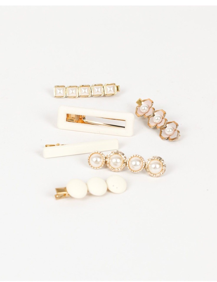 Accessoires Divers Strass Barrettes & Pinces Cheveux | Barrettes A Perles Et Strass