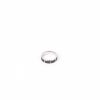 Hommes Strass | Bague Anneau Bicolore