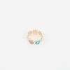 Femmes Strass Bijoux En Plaque Or | Bague A Multi Cercles