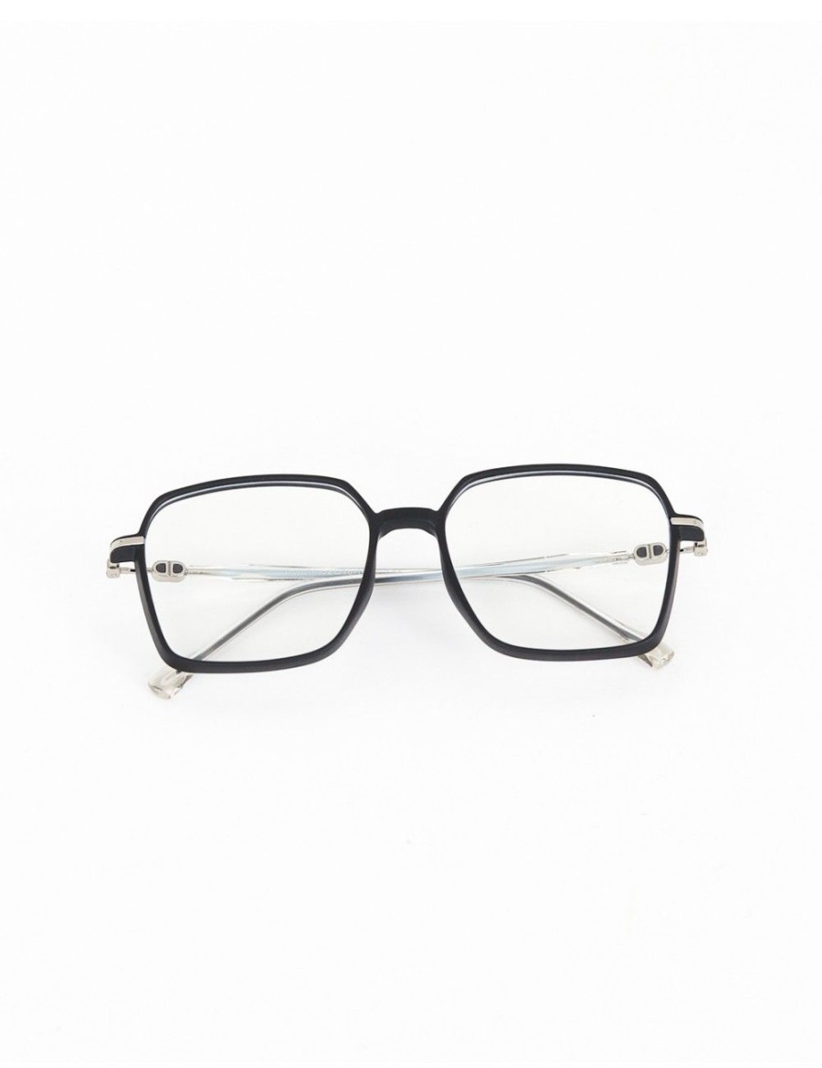 Accessoires Divers Strass Lunettes Optiques | Montures Optiques Carrees A Details Argentes