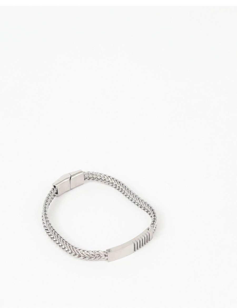 Hommes Strass | Bracelet Chaine Epaisse Homme