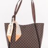 Femmes Strass Sacs A Main | Sac Fourre-Tout A Detail Foulard