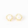 Femmes Strass Bijoux En Plaque Or | Boucles D'Oreilles A Perles