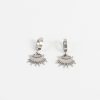 Femmes Strass Bijoux En Plaque Or | Boucles D'Oreilles Evil Eye