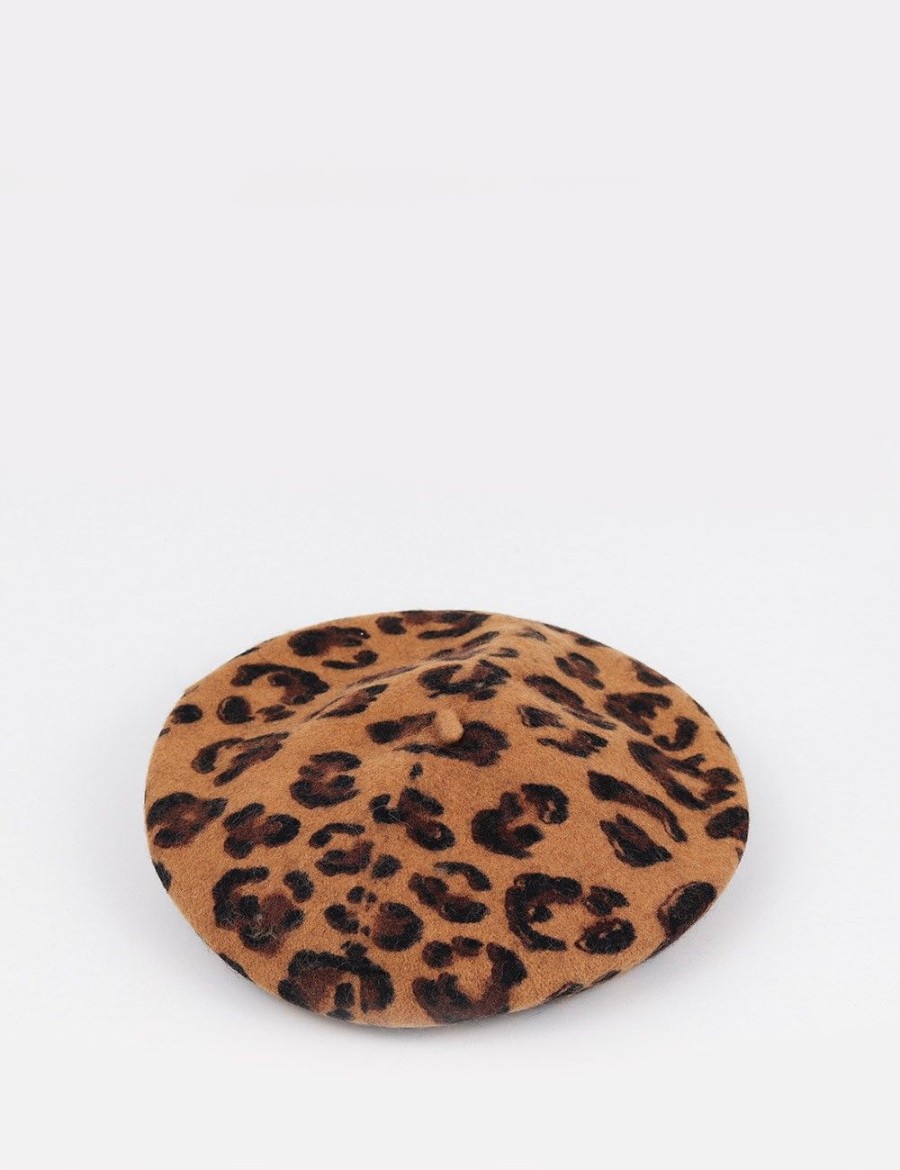 Femmes Strass Berets | Beret Tigre